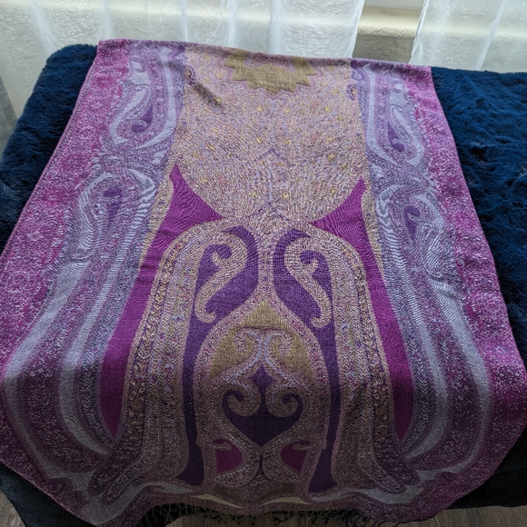 Rectangular scarf / shawl - Picture 2 of 6